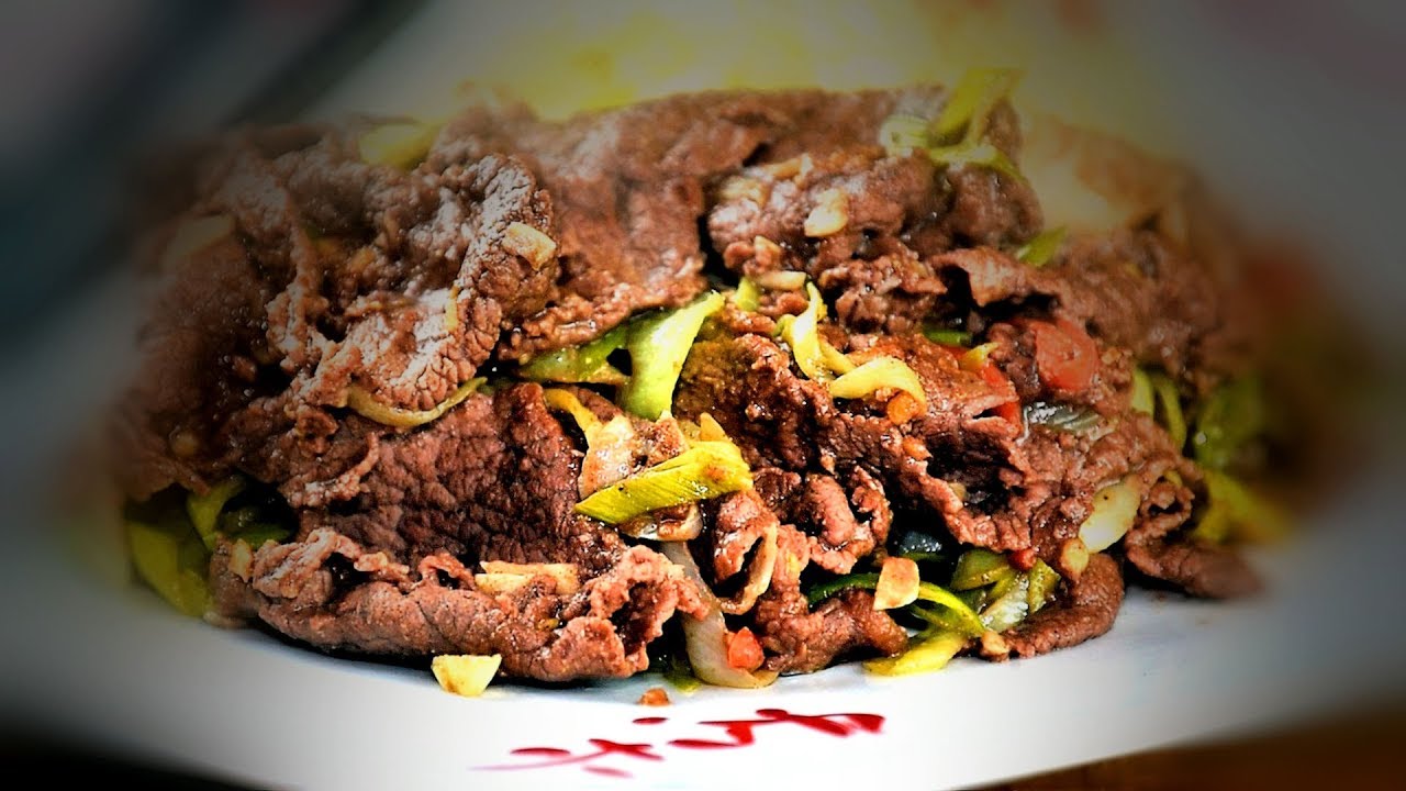Chinese Cumin Beef (Spicy) Stir Fry (Chinese Style Cooking Recipe)