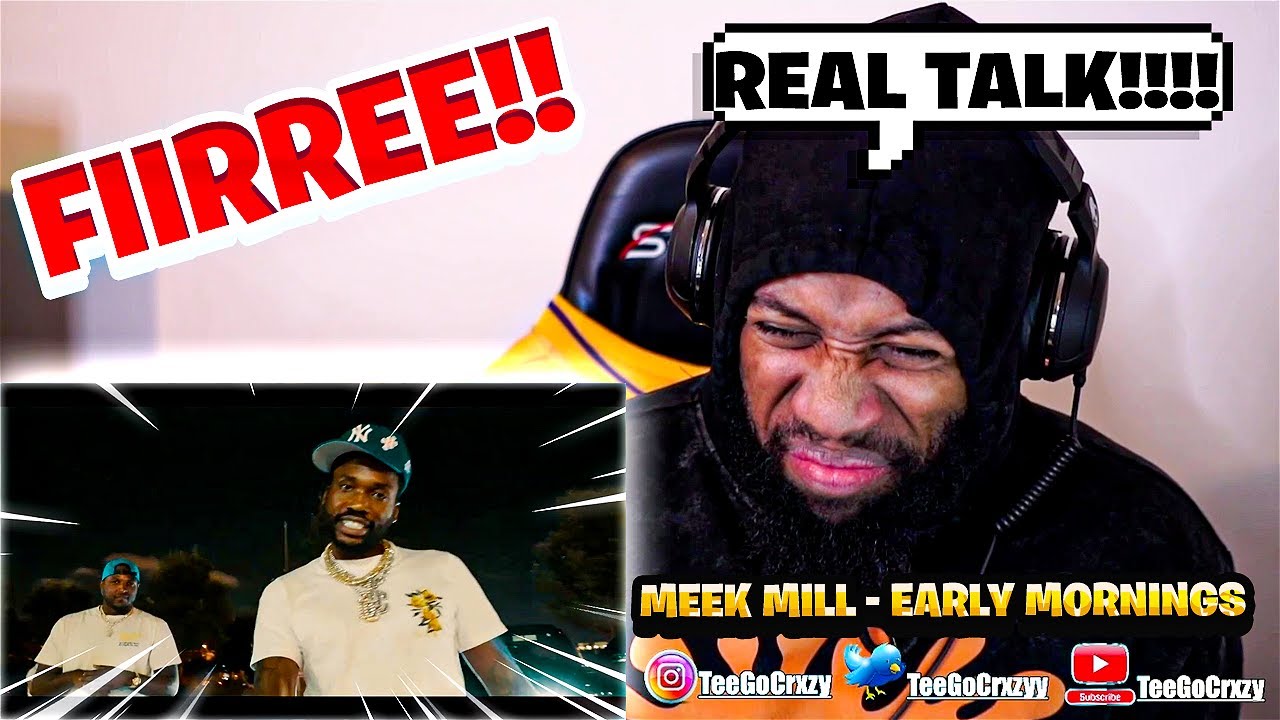 МНОГО ПРАВДИВЫХ РАЗГОВОРОВ!!! Meek Mill — «Раннее утро» (РЕАКЦИЯ)