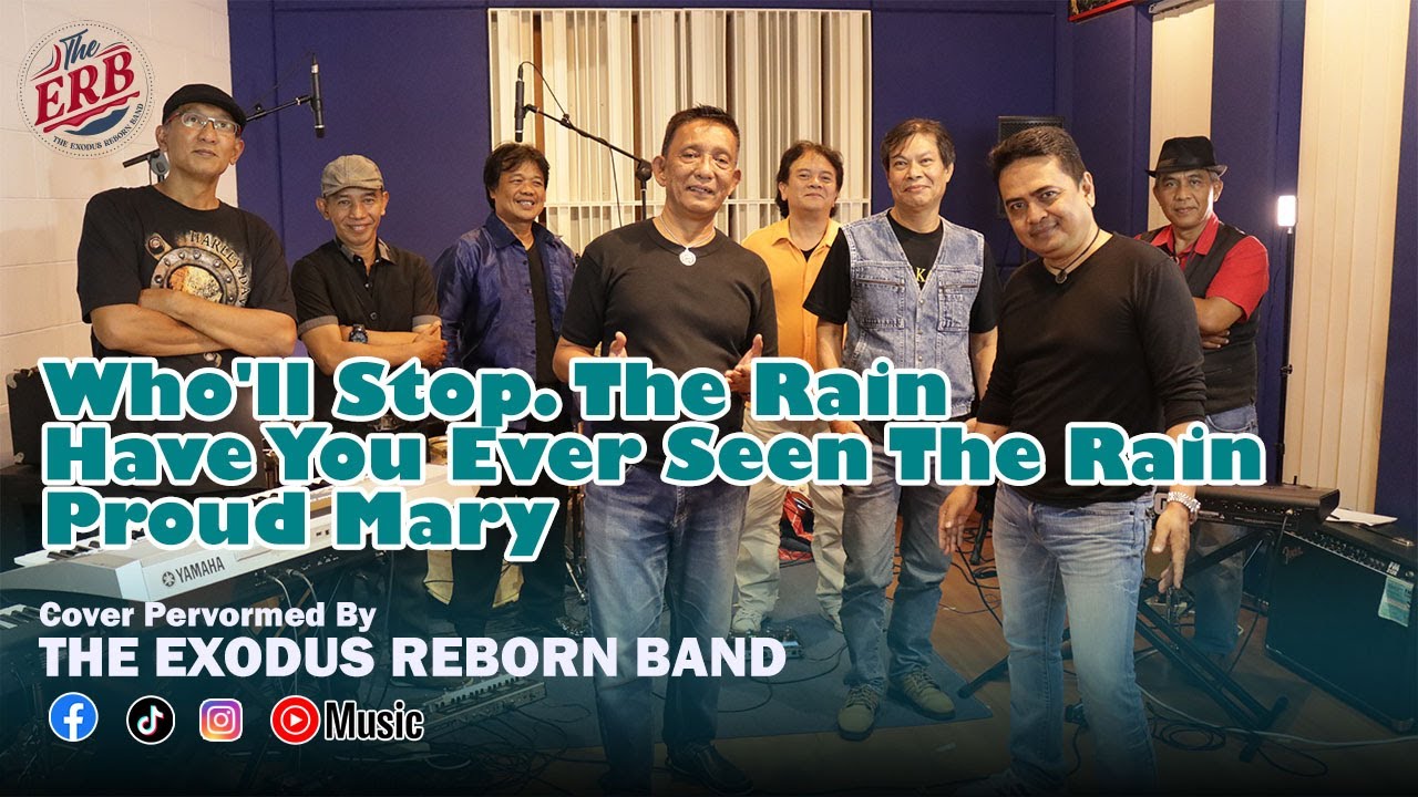 WHO'LL STOP THE RAIN,HAVE YOU EVER SEEN THE RAIN,PROUD MARY ( C C R )  Cover by The ERB