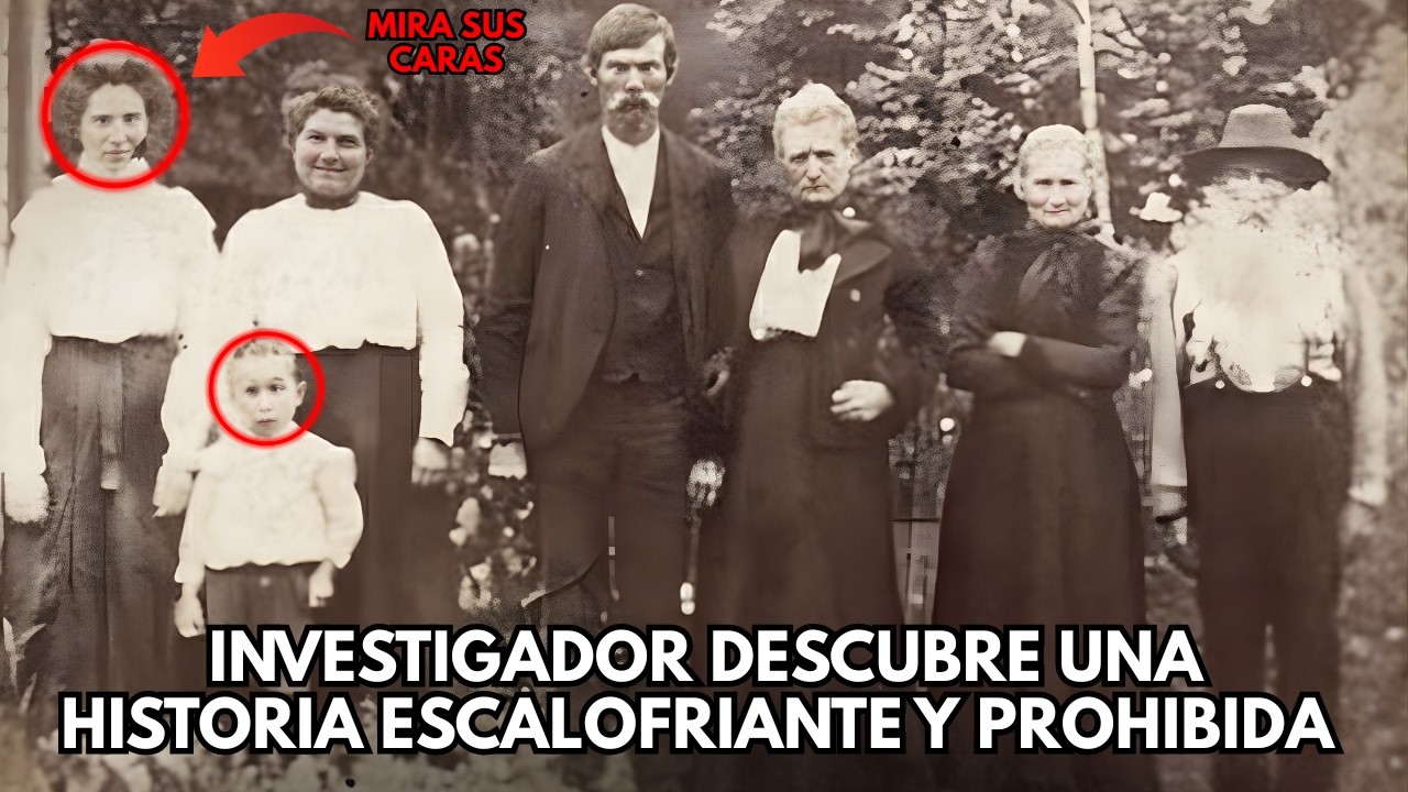 Encuentran Foto Familiar de 1910 — Investigador Descubre una Historia ESCALOFRIANTE y Prohibida 😱