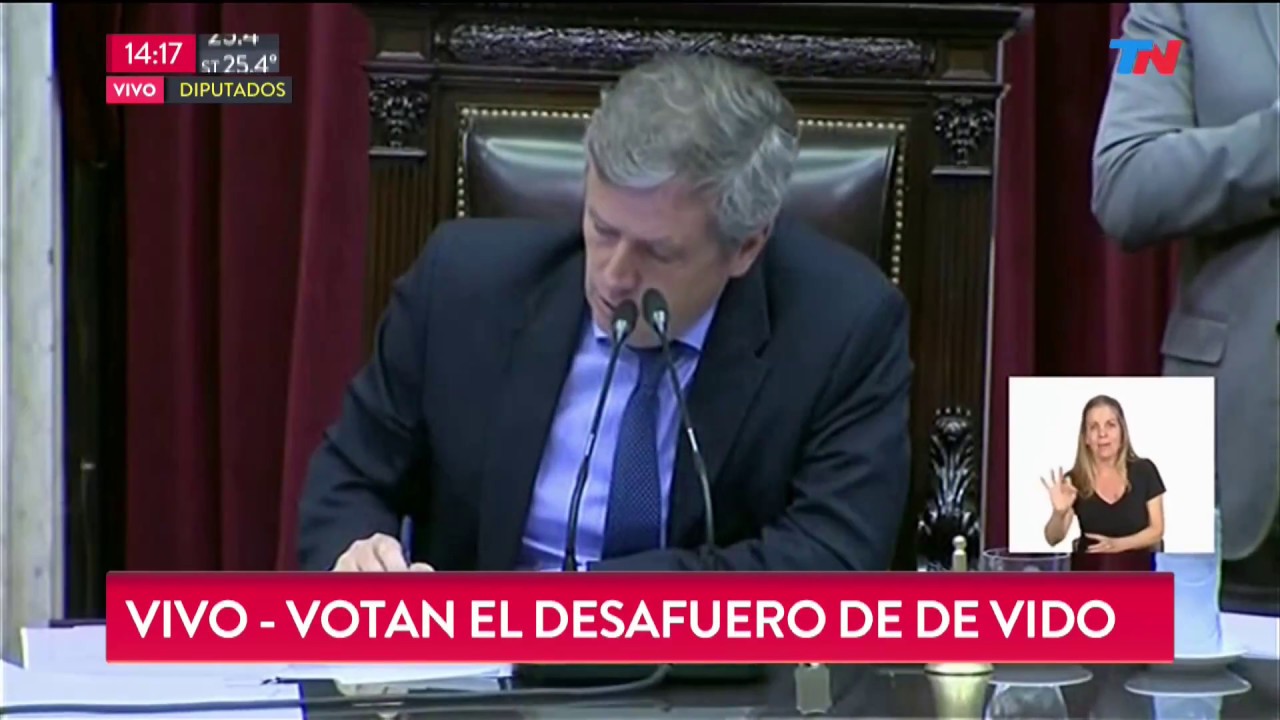 As&iacute; se vot&oacute; el desafuero de De Vido