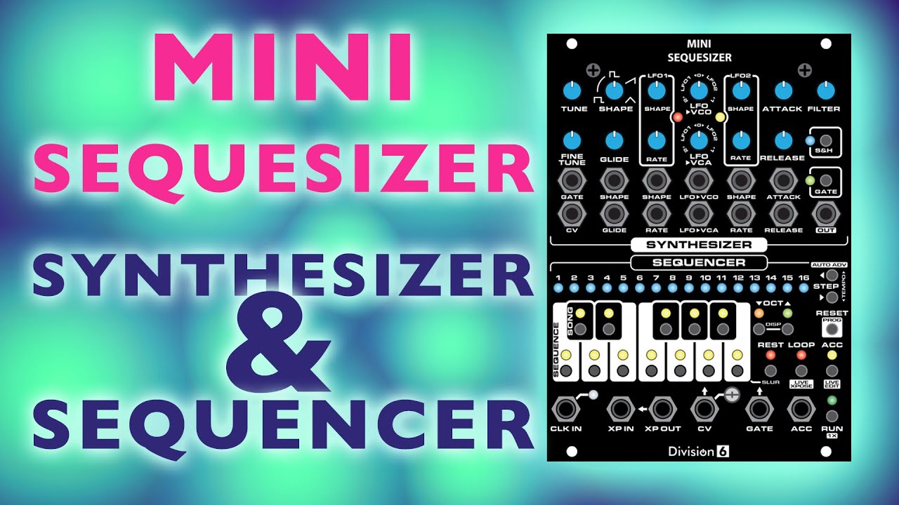 Division 6 Mini Sequesizer — секвенсор и синтезатор // Полное прохождение, советы по патчам и роз...