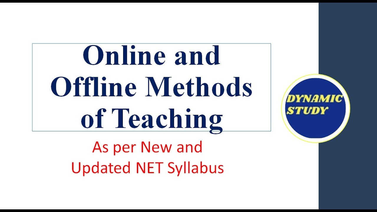 Online and Offline Methods of Teaching in Hindi