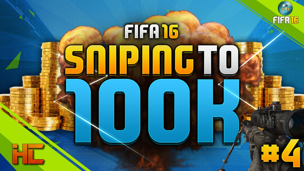 FIFA 16 | SNIPING TO 100K EP 4 - INSANE SNIPING DEALS (FUT 16 BIN SNIPING/TRADING SERIES)