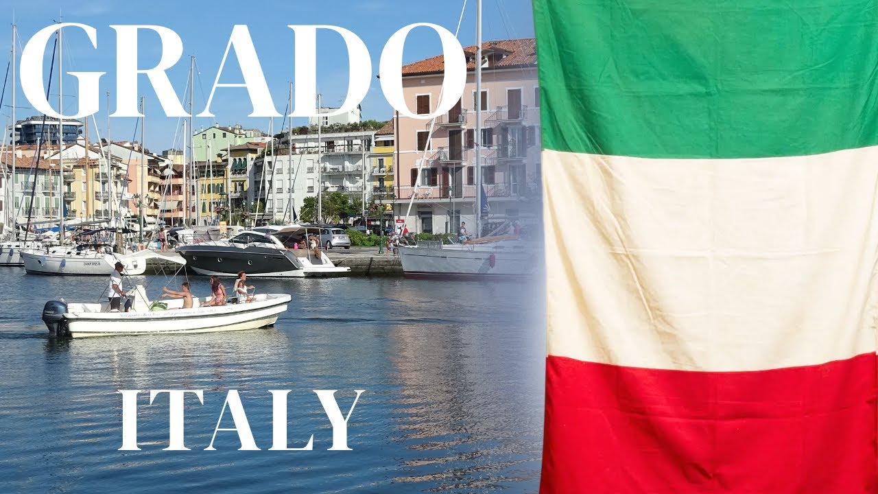 🇮🇹GRADO-🇮🇹City tour with the music of Andrea Bocelli and Chris Botti #italy #イタリア #italia #grado