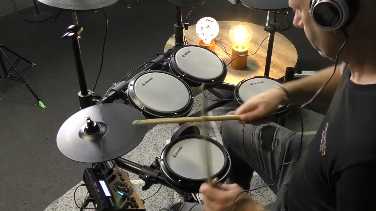 Donner DED-200X E-Drum Kit Unboxing & Review By @Jack Bennett Drums