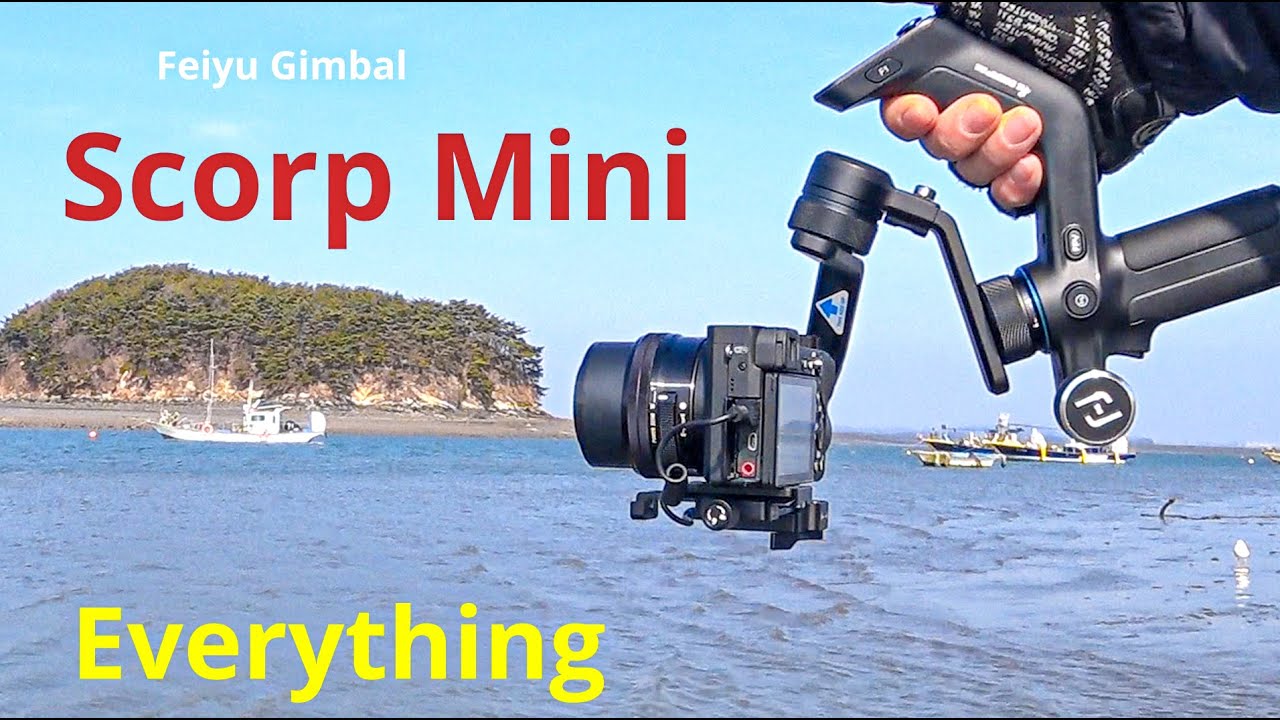 페이유 짐벌, scorp mini, 셋팅, 짐벌의 모든것,