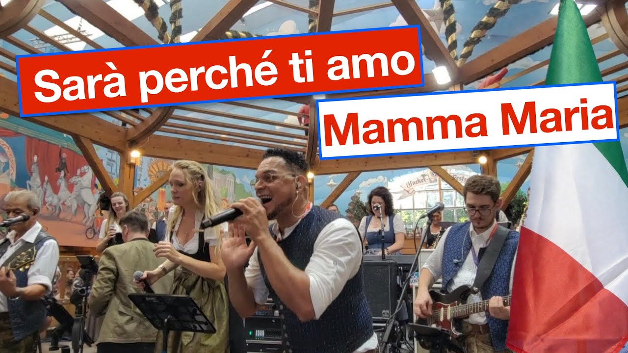 Münchner Oktoberfest 2023 / Hacker-Festzelt - Sarà perché ti amo + Mamma Maria