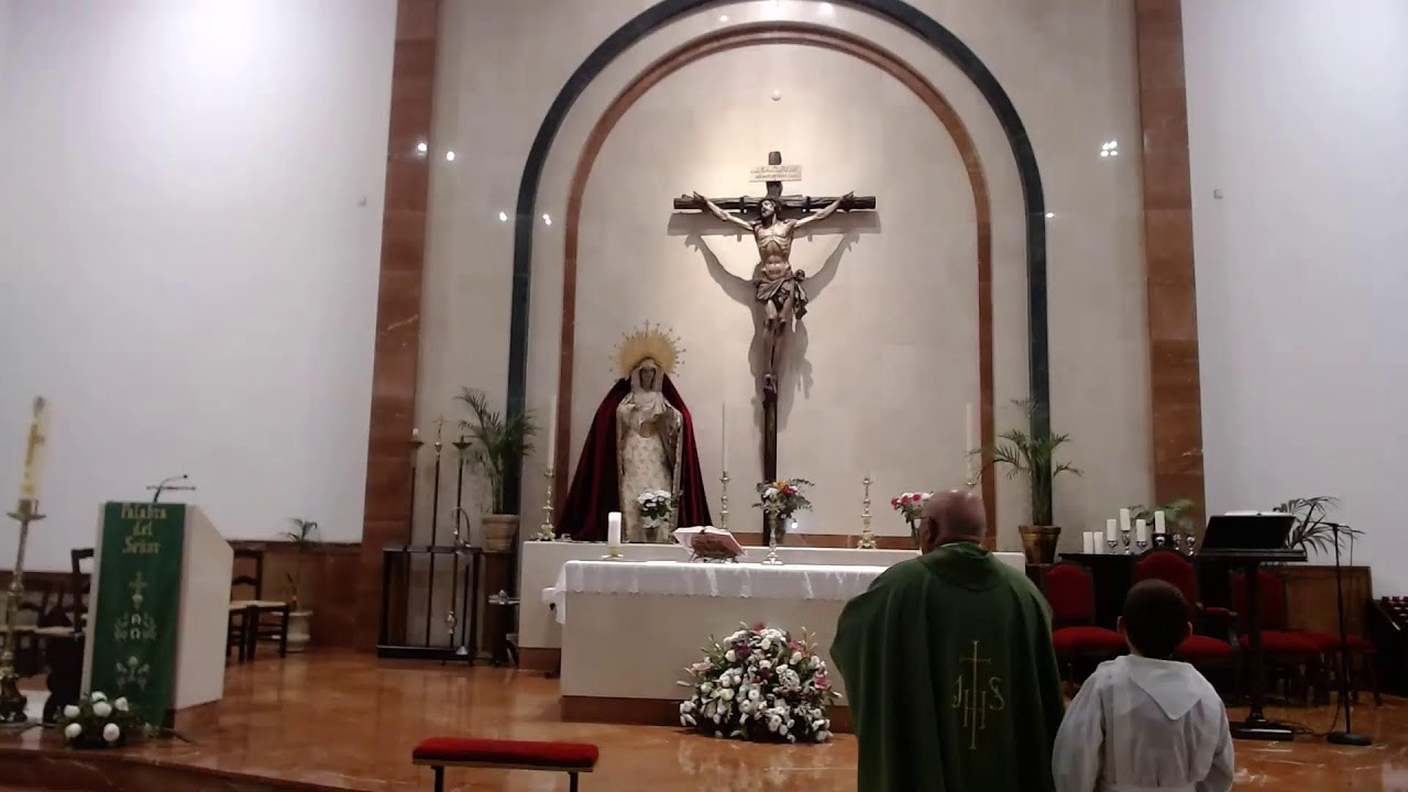 EXPOSICION AL SANTISIMO, ROSARIO Y EUCARISTIA. 29. 1. 26.