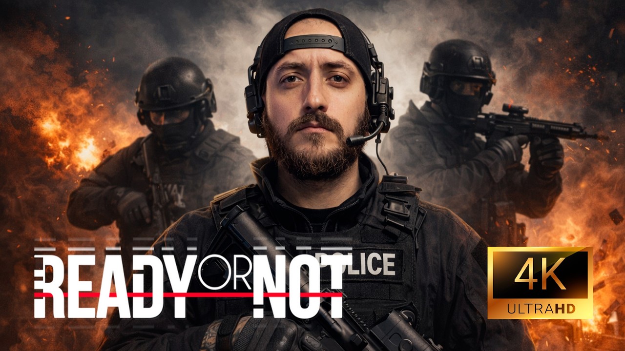 💀 voltamos com as lives de READY OR NOT LIVE até terminar #5 | 4k e Ultrawide Cada Decisão Importa⚠️