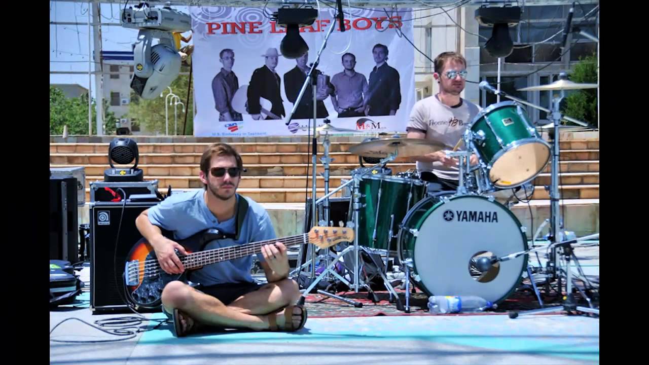 Pine Leaf Boys' Cajun music Gets Uzbekistan Dancing