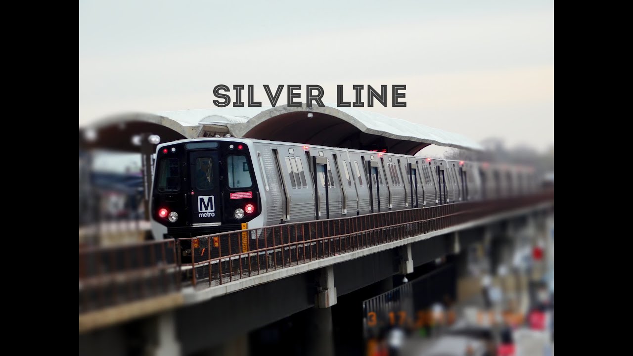 WMATA Metrorail: 🔘Silver Line (SV) - Largo to Wiehle-Reston East | 𝑭𝒖𝒍𝒍 𝑹𝒊𝒅𝒆