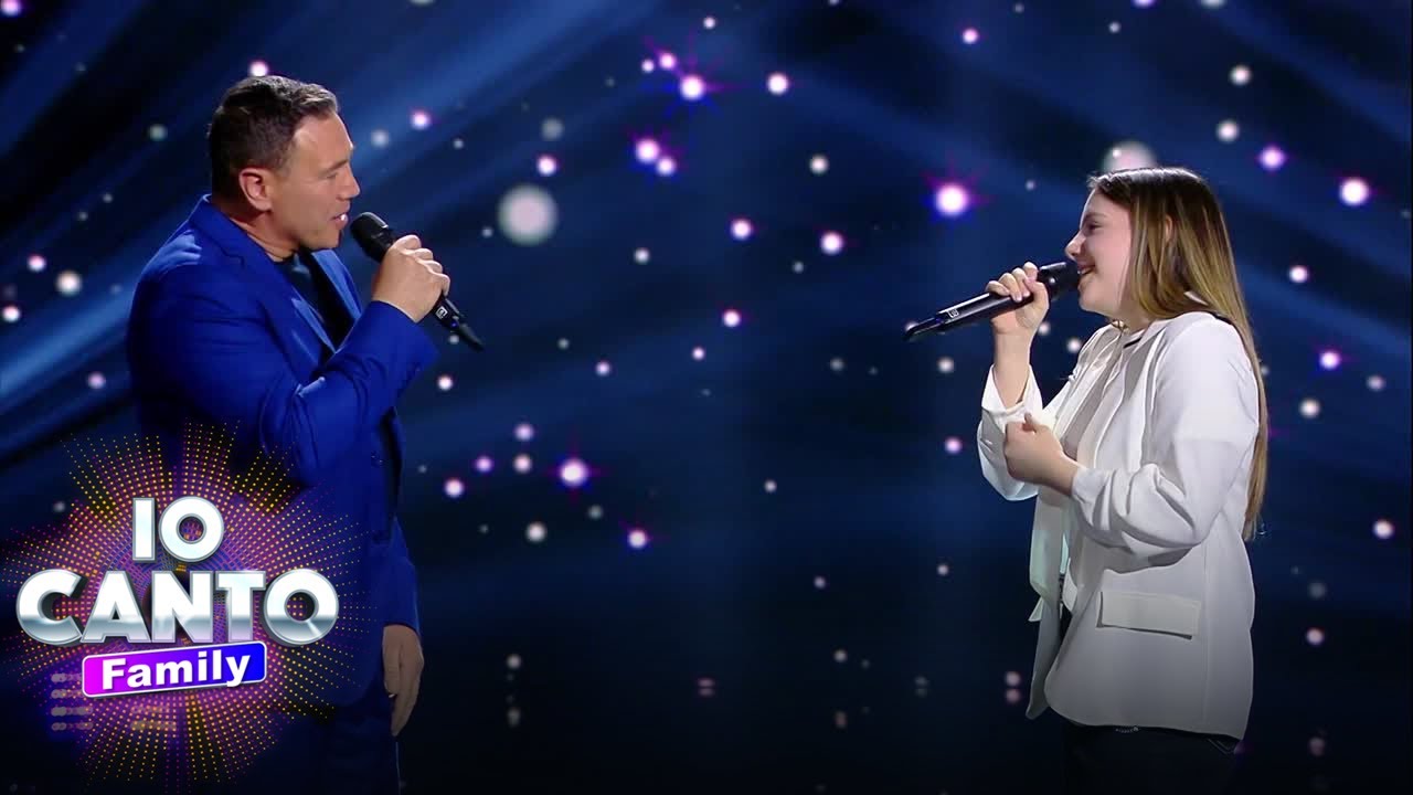 Io Canto Family - Chiara Orlando e papà Michele in 