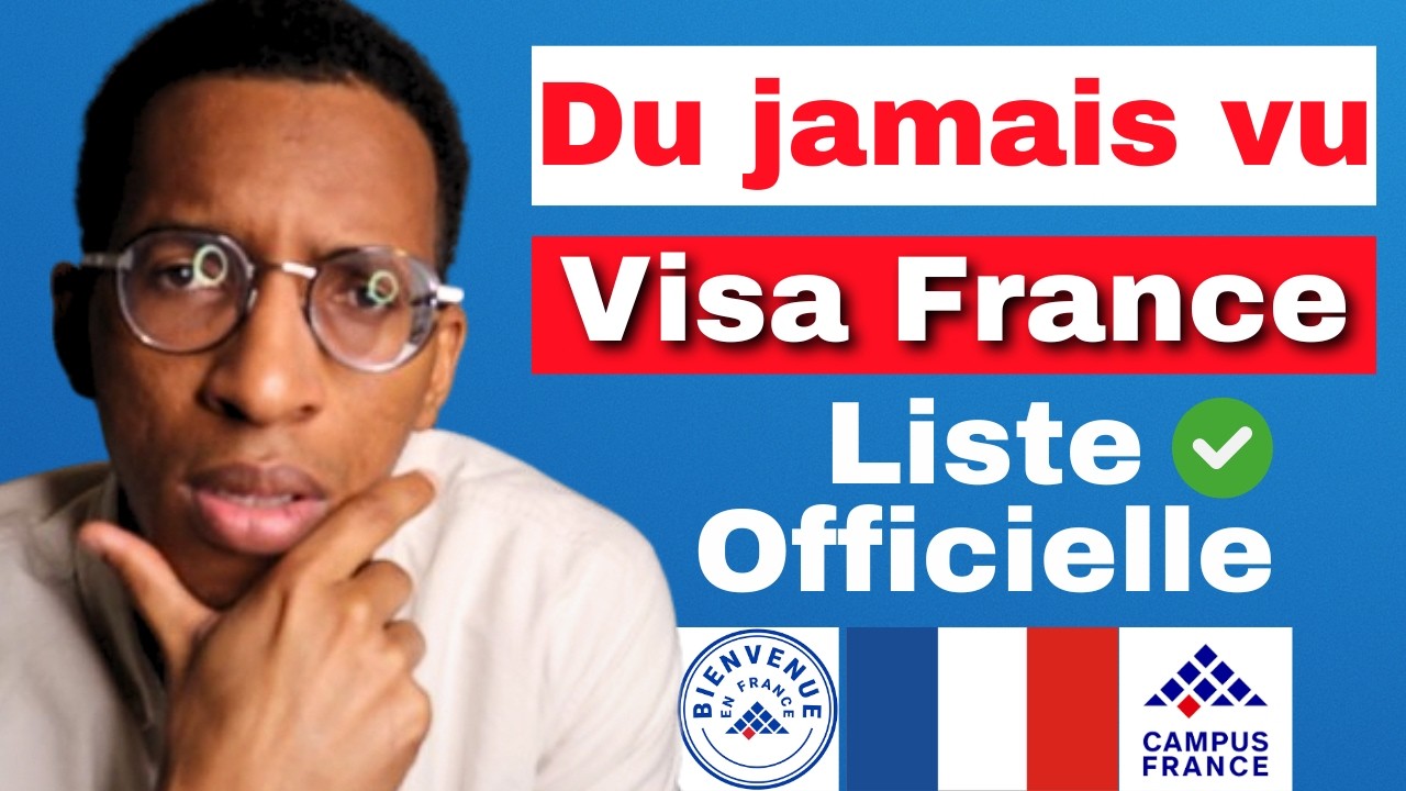 Visa France 2025 : Tous les Documents à Préparer (Liste Complète)