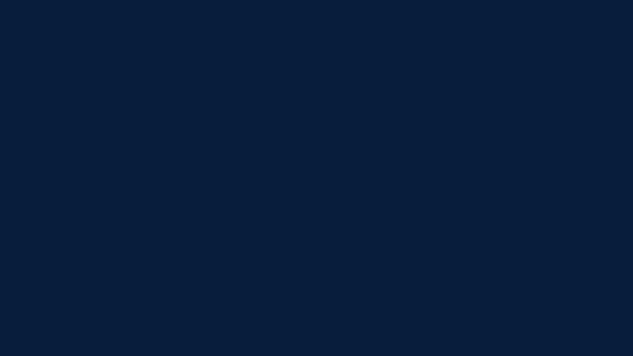 6 Hours Dark Blue Ambient Light – Calm Night TV Background