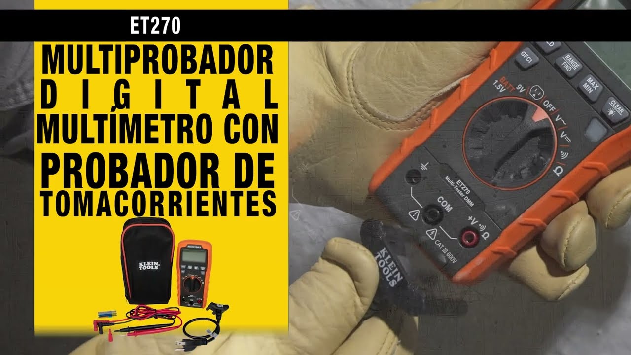 Multiprobador digital. - Mod. ET270