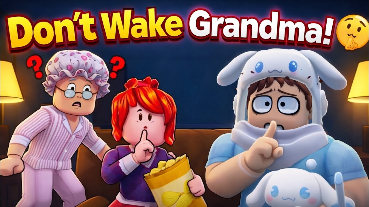 DON'T WAKE GRANDMA! (intense) | #mendztv #edit #roblox #scary @MendzTV 