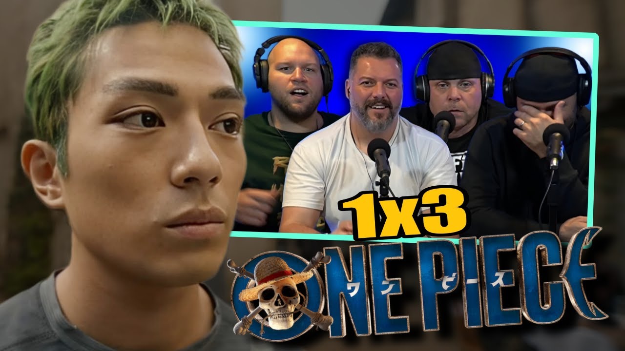 ZORO!!!! WHOAAAAA!!!! First time watching One Piece season 1 episode 3 reaction