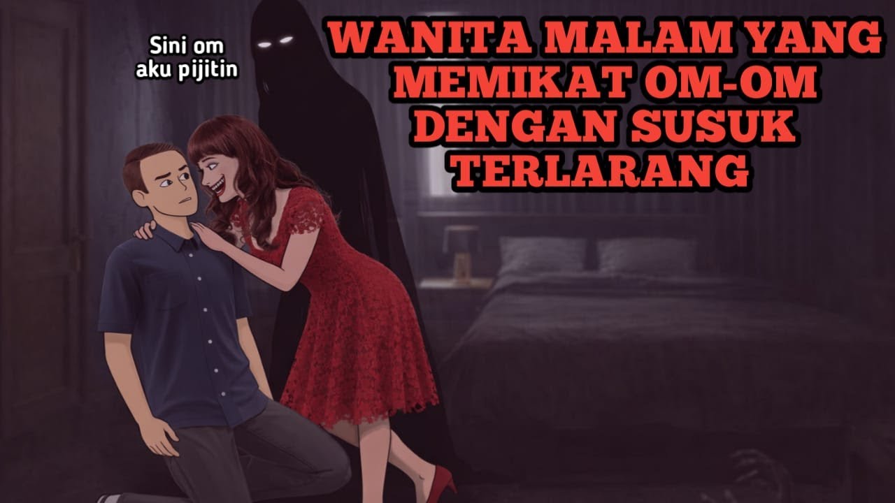 WANITA MALAM YANG MEMIKAT OM-OM DENGAN SUSUK TERLARANG | ANIMASI HOROR