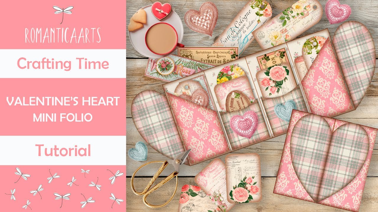 Design Showcase - Valentine's Heart Mini Folio