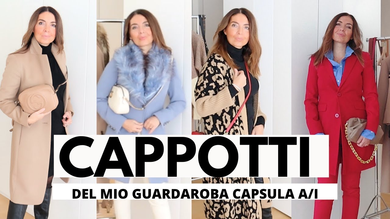 GUARDAROBA CAPSULA AUTUNNO INVERNO: LA MIA COLLEZIONE DI CAPPOTTI