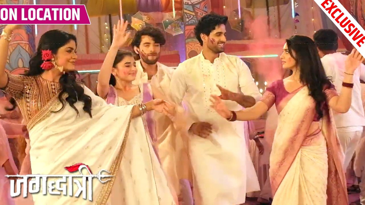 Jagadhatri | Shivaay Hua Nashe Mein Dhutt, Parivaar Ke Saath Kiya Jamkar Dance | On Location
