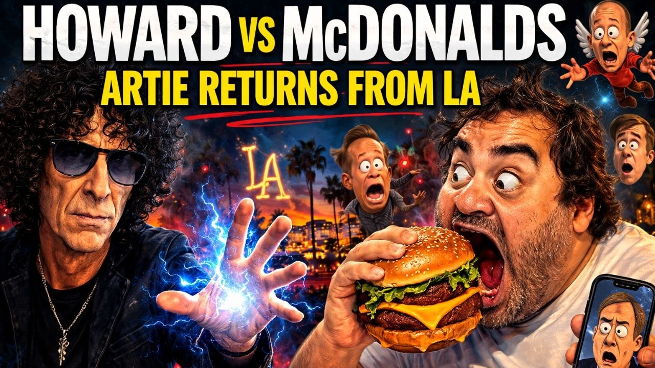 Howard vs. McDonald’s, Artie Returns from L.A., Benjy’s Wacky Behavior, and Jesus Twin Eric Calls In