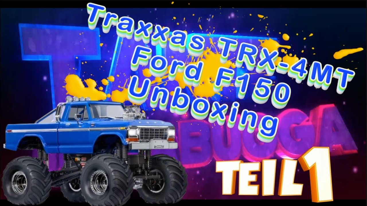 Traxxas TRX 4MT Ford F150 Teil 1 Unboxing