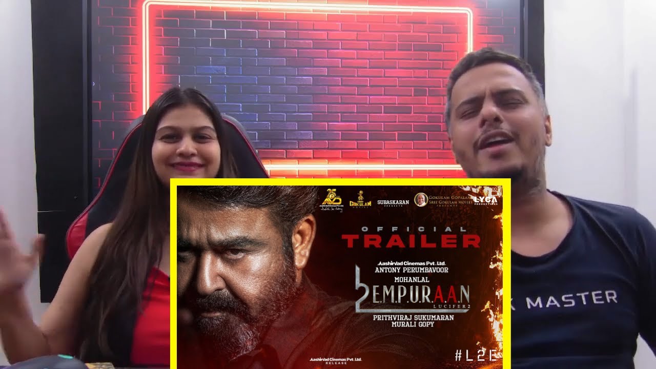 L2E Empuraan Trailer (Malayalam) | Mohanlal | Prithviraj Sukumaran | Murali Gopy | March 27 Release