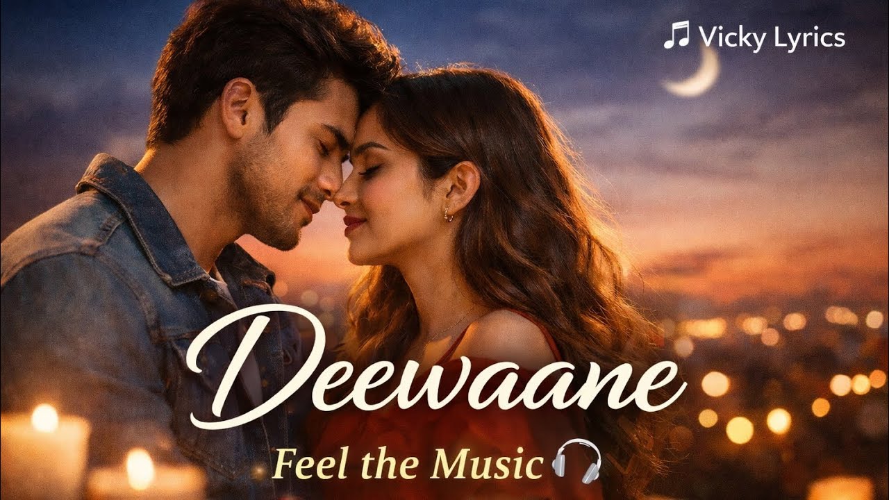 Deewaane ❤️ | Feel the Music 🎧 | Romantic Love Song | Vicky Lyrics #newsongs 