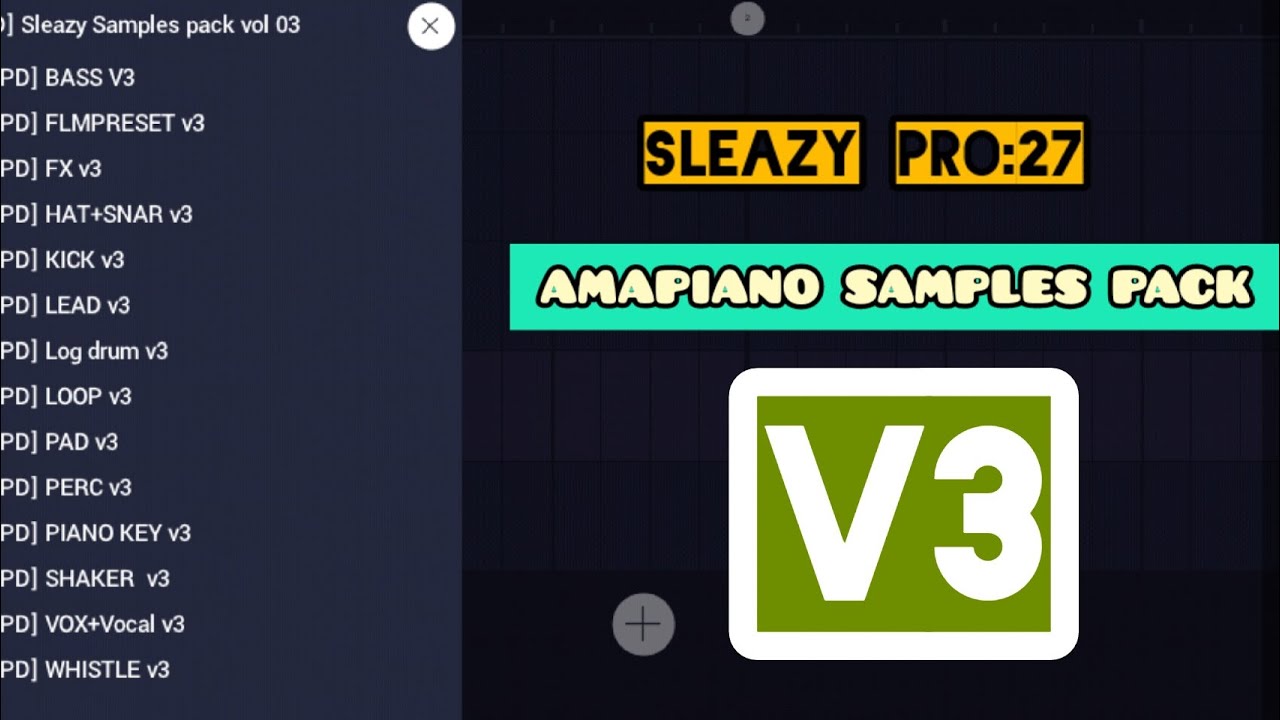 Amapiano Samples pack 2023 Vol3