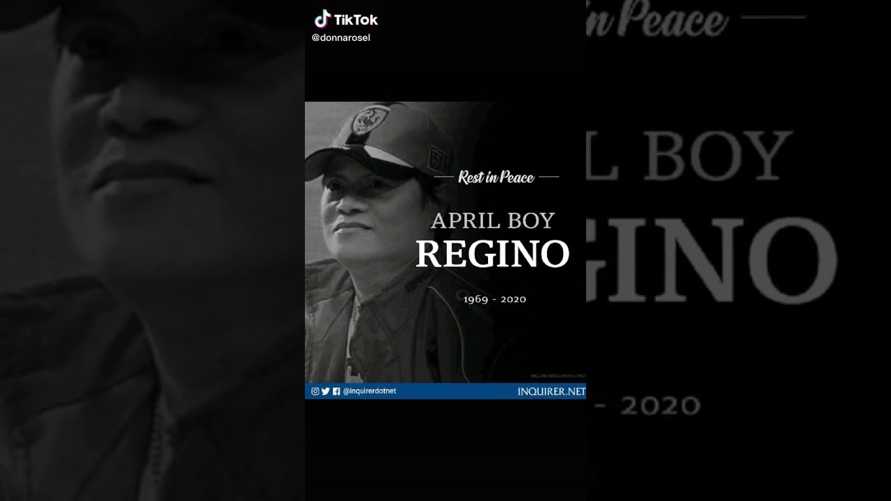 APRIL BOY REGINO