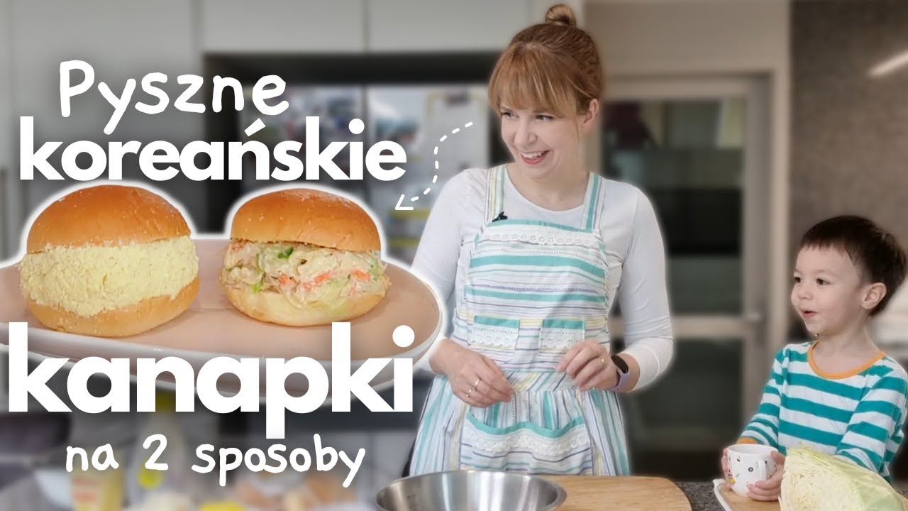 Najlepsze KANAPKI, prosto z Korei! Dwa proste przepisy na wiosenne kanapki, idealne do pracy/szkoły