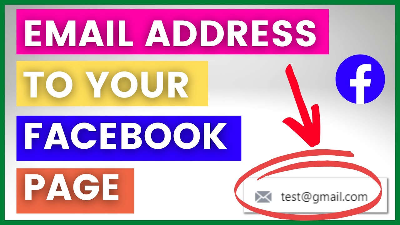 How To Add An Email Address To Your Facebook Page? [in 2025]