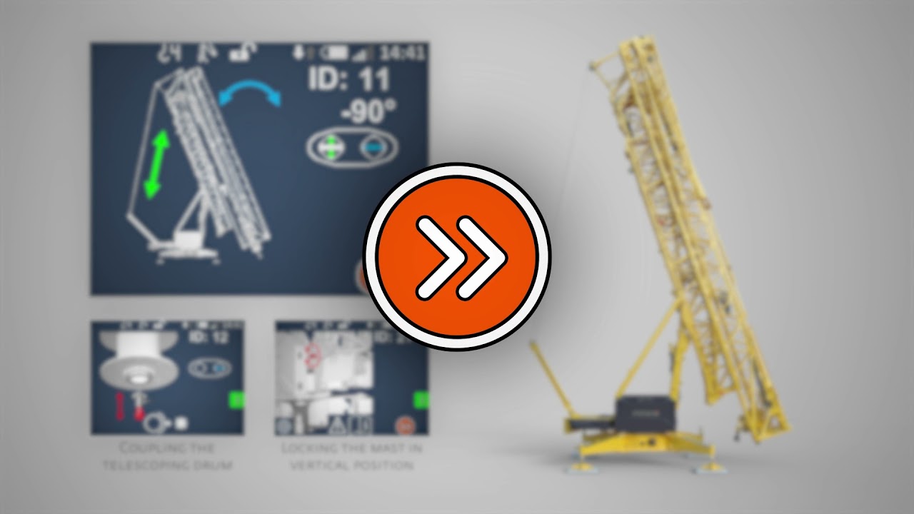 SMART SET-UP SOFTWARE FOR SIMPLIFIED CRANE ERECTION &ndash; Potain Igo T 99