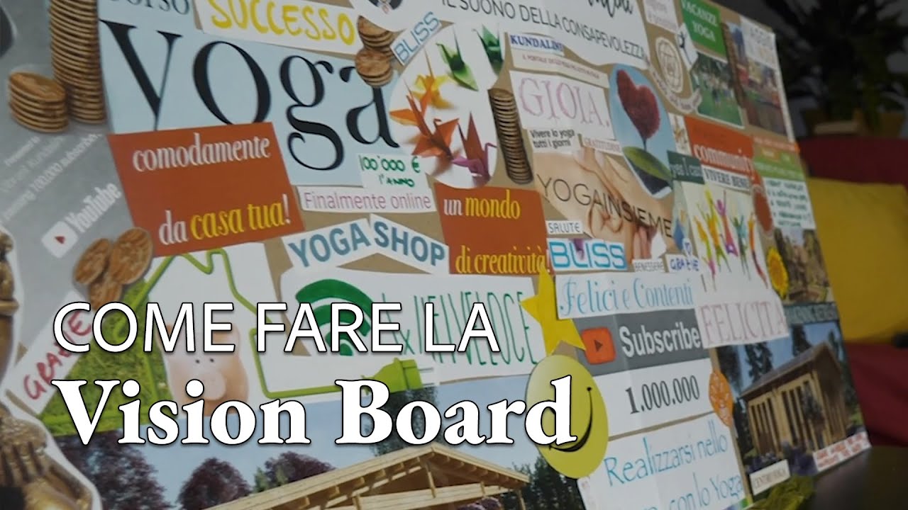 Come fare una Vision Board Italiano | Vibrant Kundalini