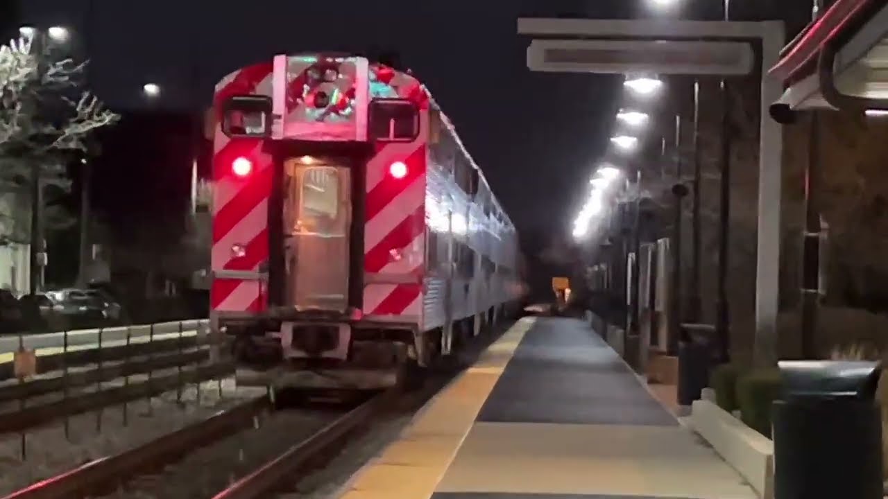 The Complete Metra Evening Rush Hour On The Alternate Schedule At River Grove On December 1, 2022