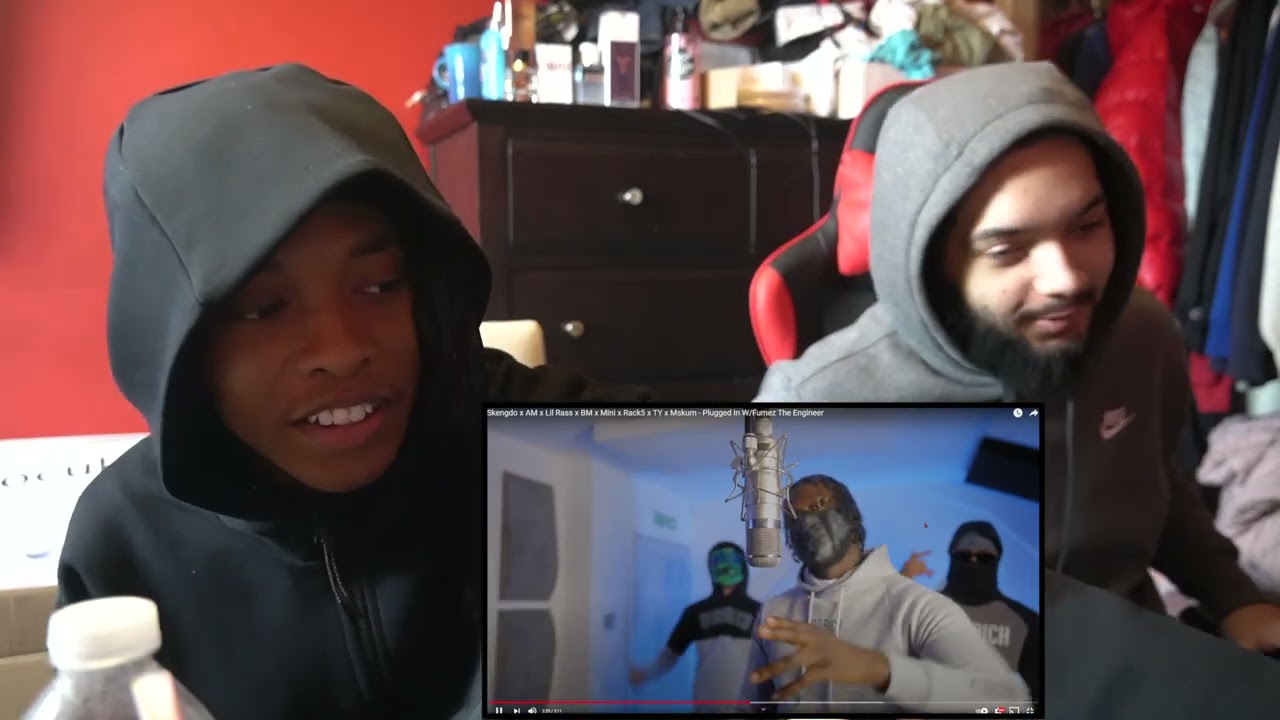 AMERICANS REACT TO SKENGDO X AM X LIL RASS X BM X MINI X RACK5 X TY X MSKUM - PLUGGED IN W/FUMEZ 🔥😳