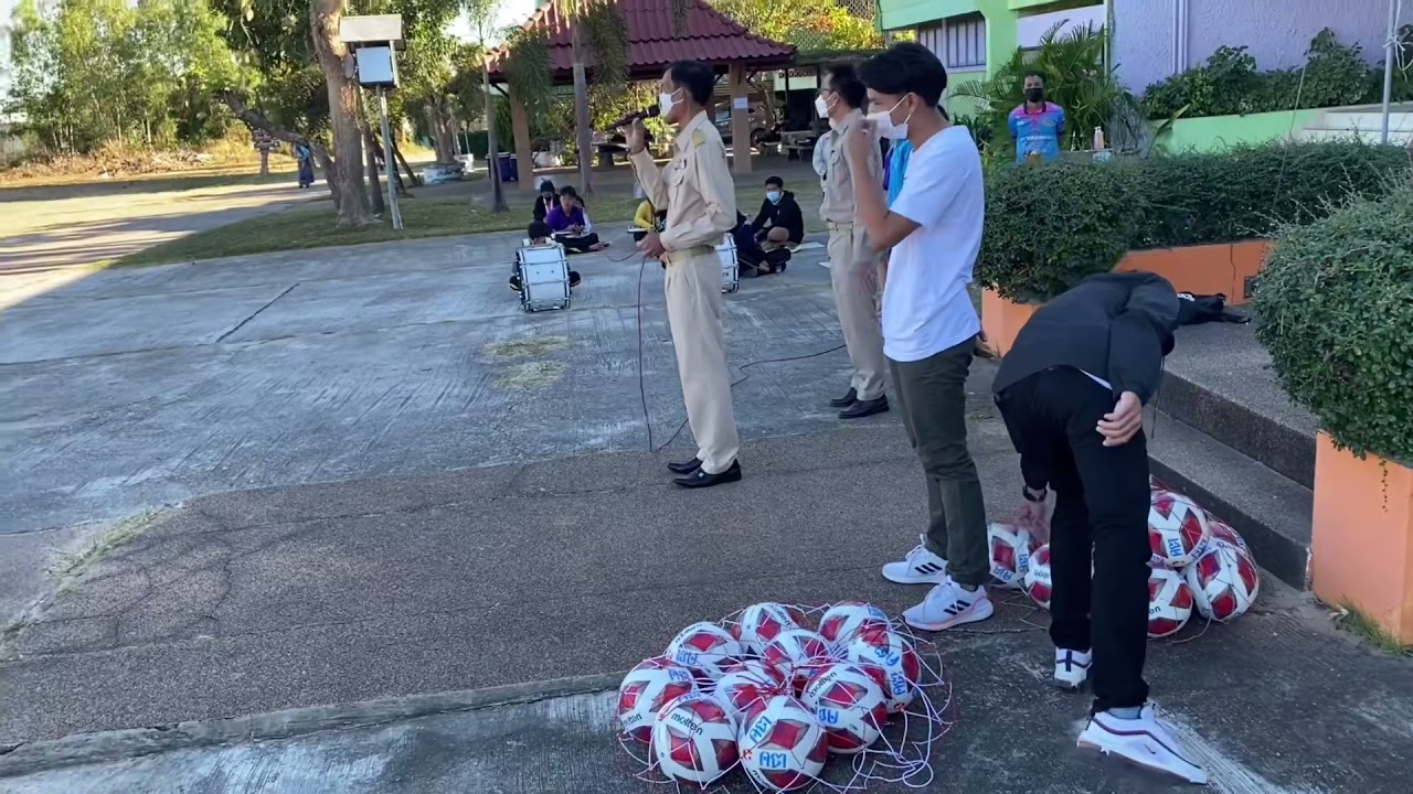 ⚽️⚽️มอบอุปกรณ์กีฬา ให้โรงเรียนคำเตยวิทยา⚽️⚽️