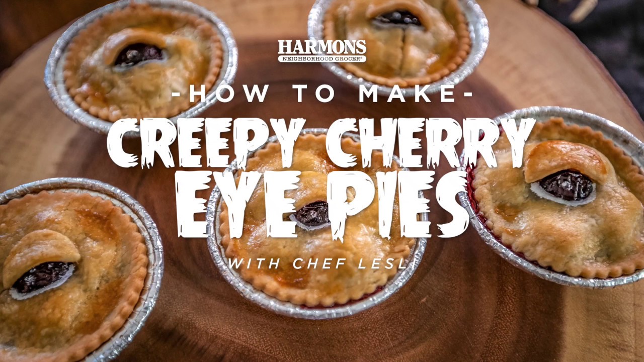 How to Make Creepy Cherry Eye Pies with Chef Lesli