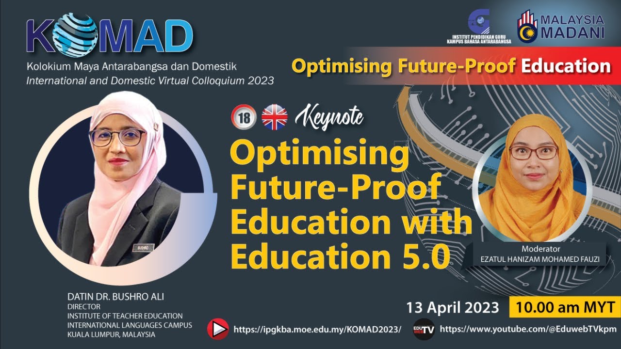 SERIES 18: KEYNOTE | OPTIMISING FUTURE-PROOF EDUCATION WITH EDUCATION 5.0