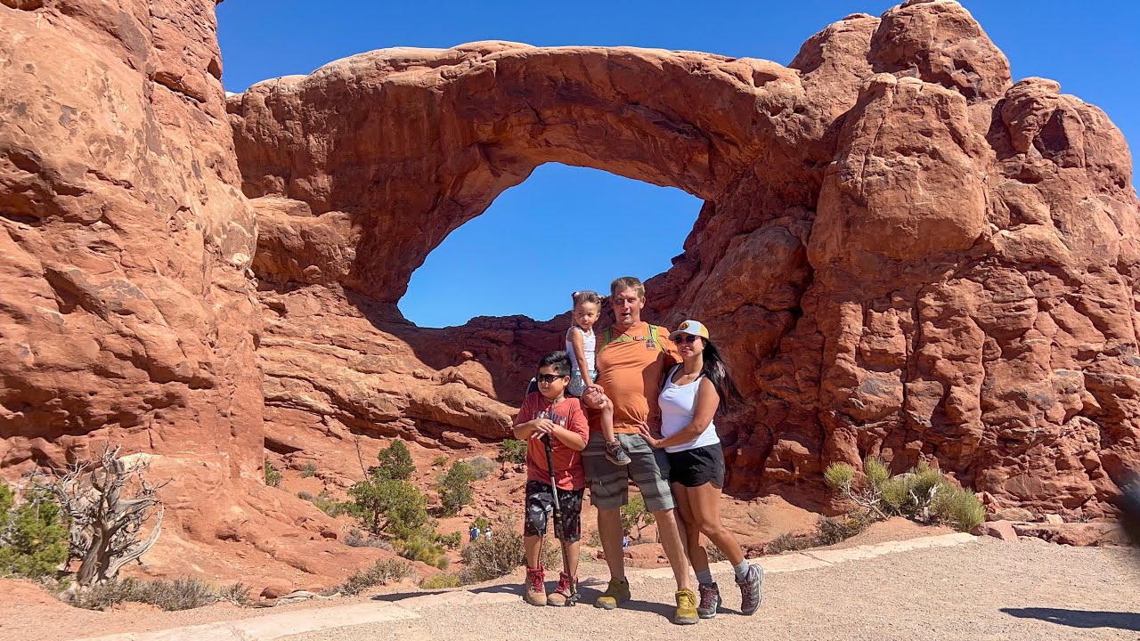 North Window Arch, South Window Arch, Turret Arch, Double Arch and Landscape Arch 🥾