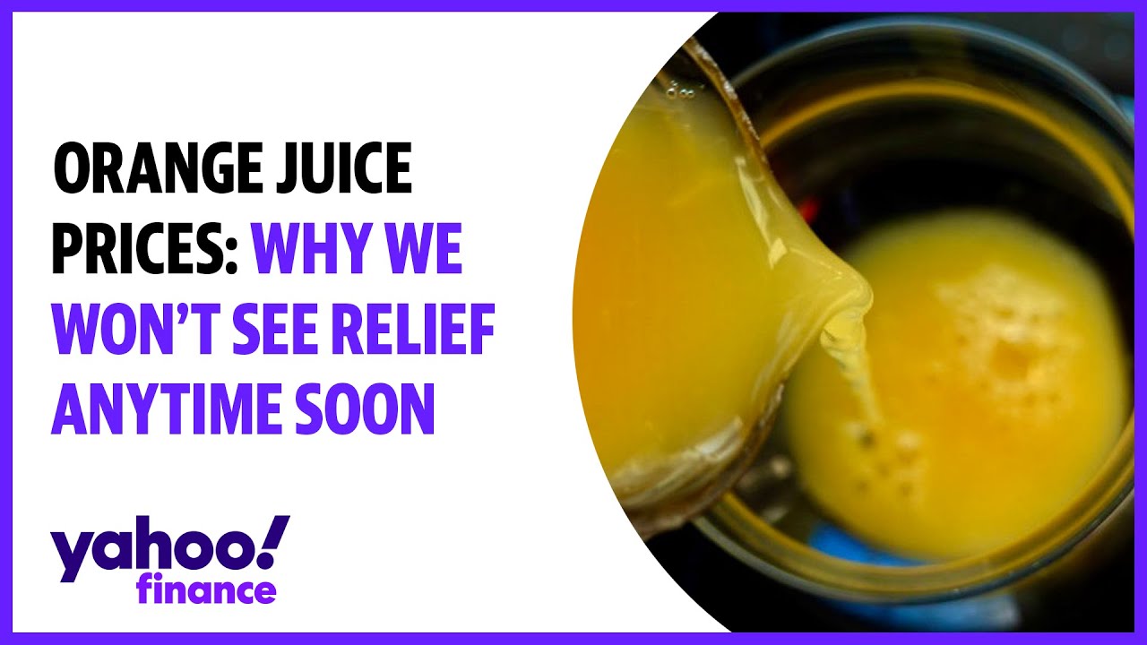Orange juice prices: Why we won&rsquo;t see relief anytime soon