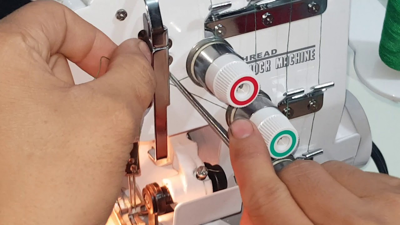 Máy may gia đình ACME- Hướng dẫn sử dụng  máy vắt sổ ACME BL4-434D