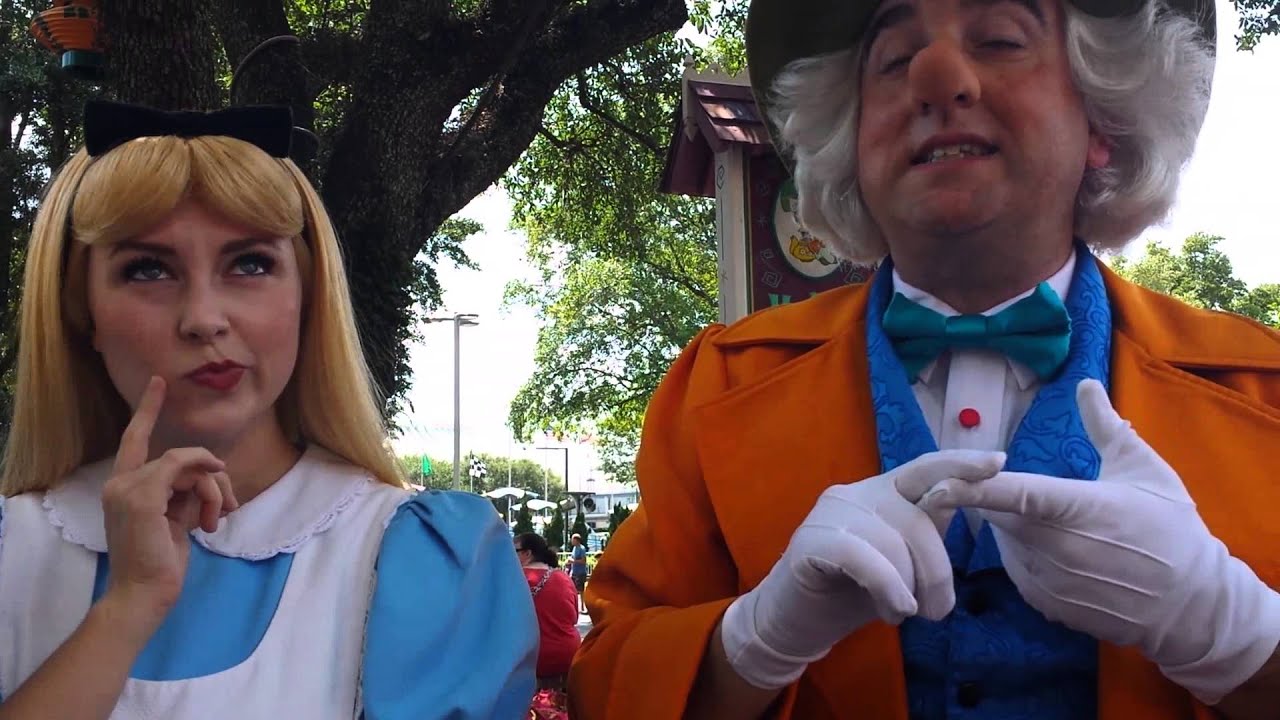 Meeting the full Wonderland crew at Disney World!