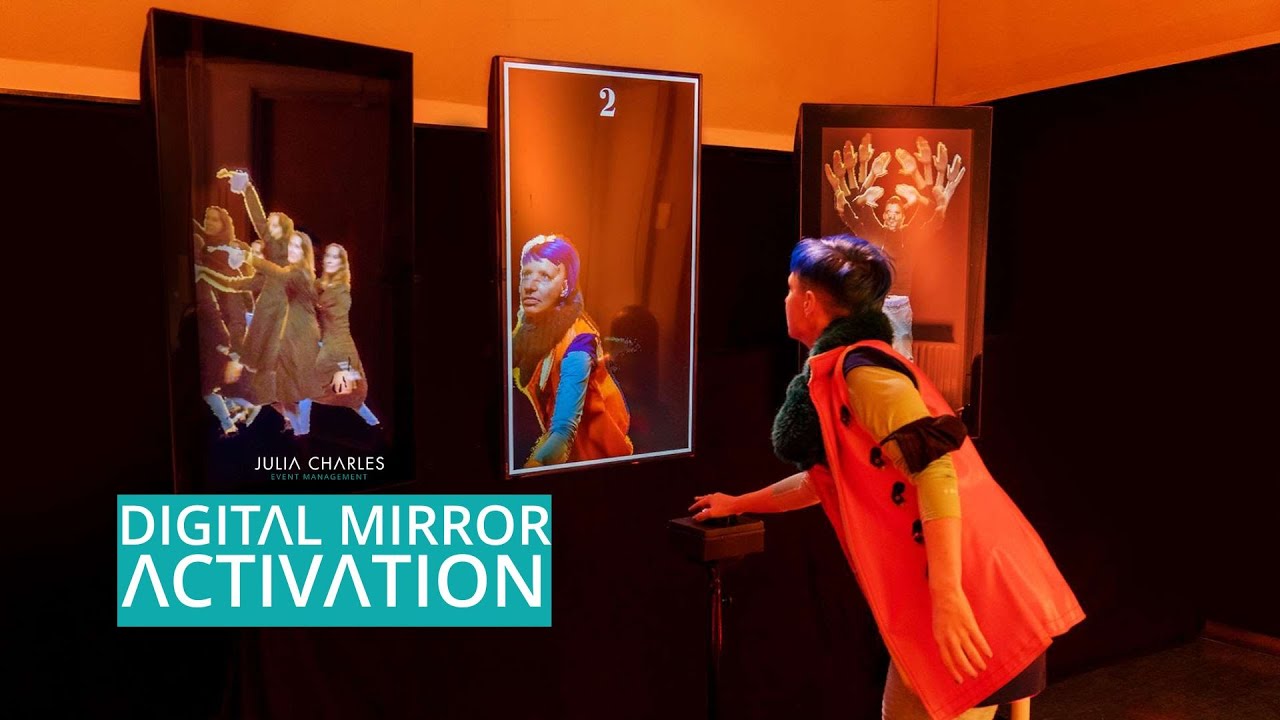 Interactive Digital Mirror Installation | Brand Activations & Corporate Events UK