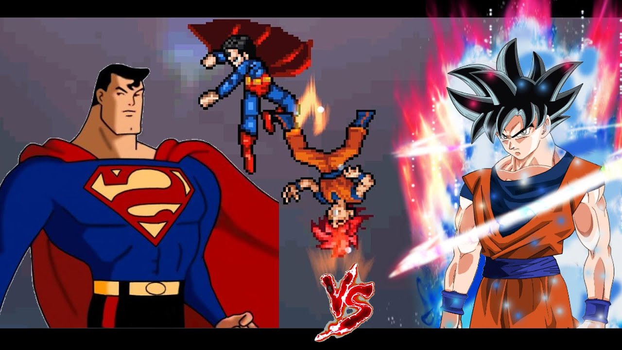 Goku (All Forms) Vs Superman || Part-1|| M.U.G.E.N