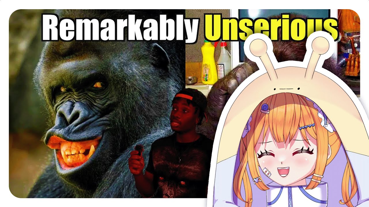 Gorillas are SILLIER than EXPECTED! | Snail Vtuber reacts to Casual Geographic