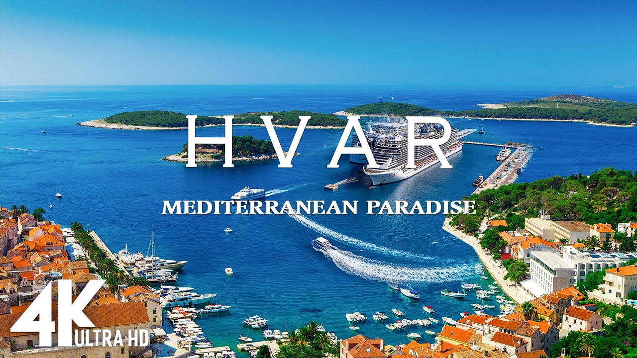 [4K]  HVAR 🇭🇷 &ndash; Island of Sun & Sea ☀️ Relaxing Deep House Chill