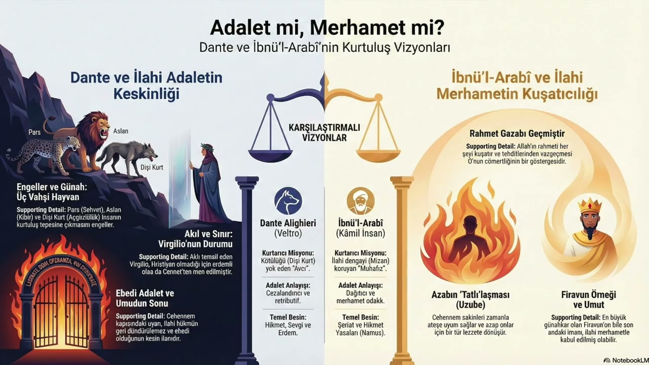 Dante ve Ibnü' Arabî'nin Adalet mi, Merhamet mi?